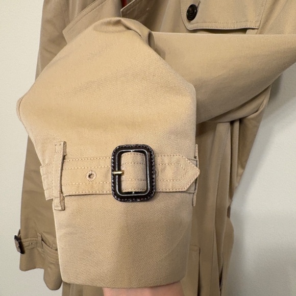 Burberry Honey Kensington Medium Trench Coat US4 - Picture 7 of 16